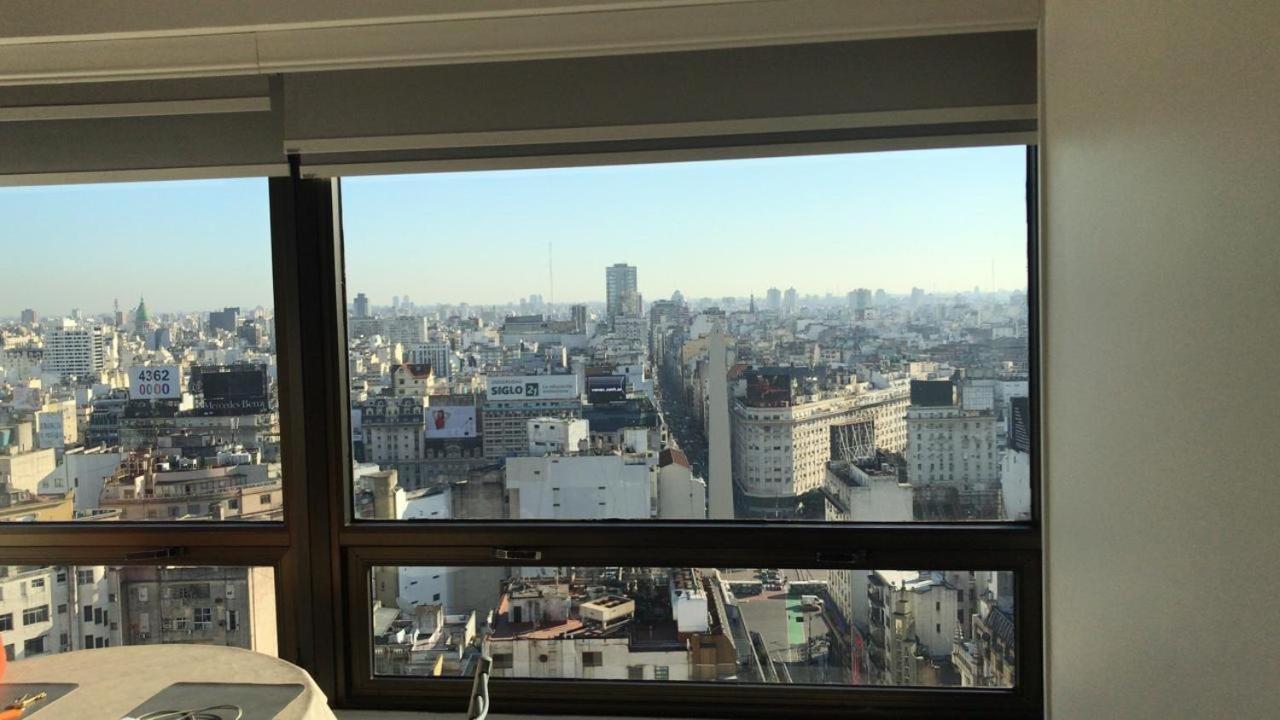 Que mejor vista del Obelisco piso 24 a la calle Corrientes Ciudad Autónoma de Ciudad Autónoma de Buenos Aires Exterior foto