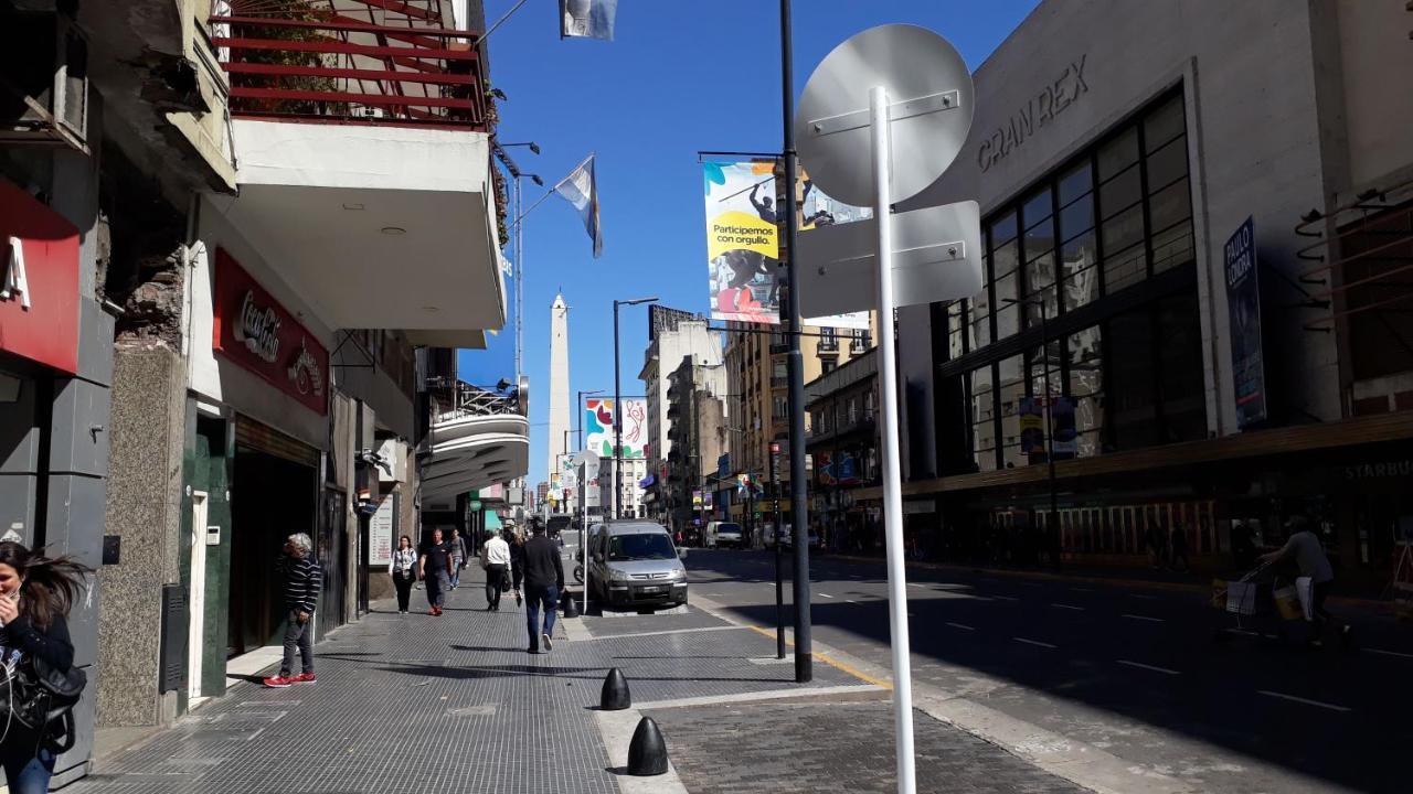Que mejor vista del Obelisco piso 24 a la calle Corrientes Ciudad Autónoma de Ciudad Autónoma de Buenos Aires Exterior foto
