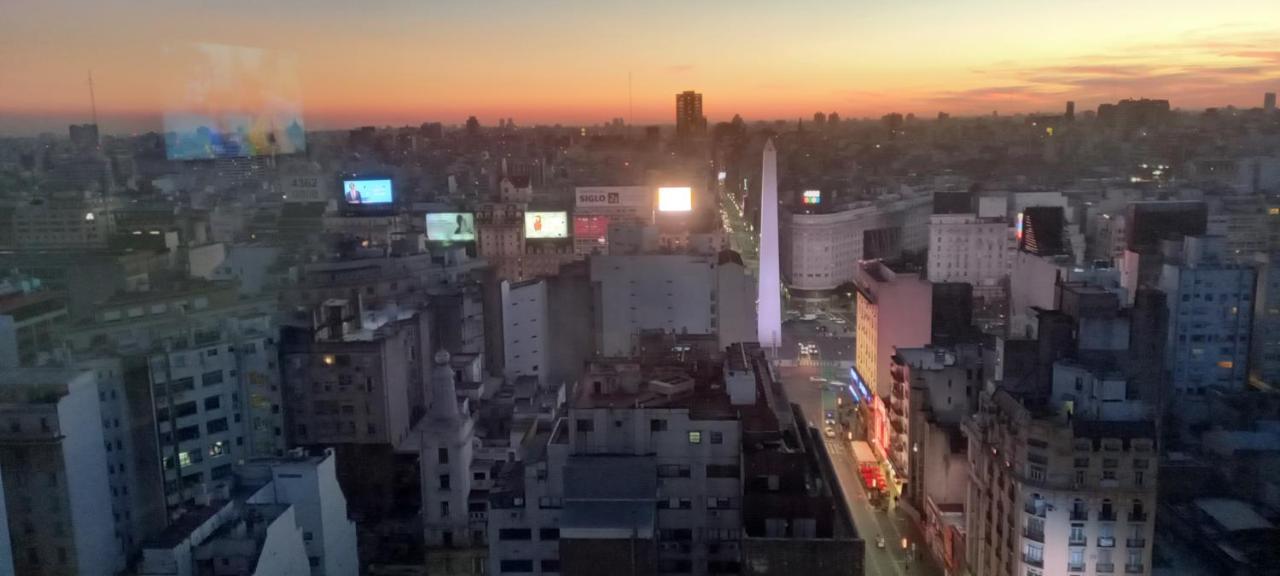 Que mejor vista del Obelisco piso 24 a la calle Corrientes Ciudad Autónoma de Ciudad Autónoma de Buenos Aires Exterior foto
