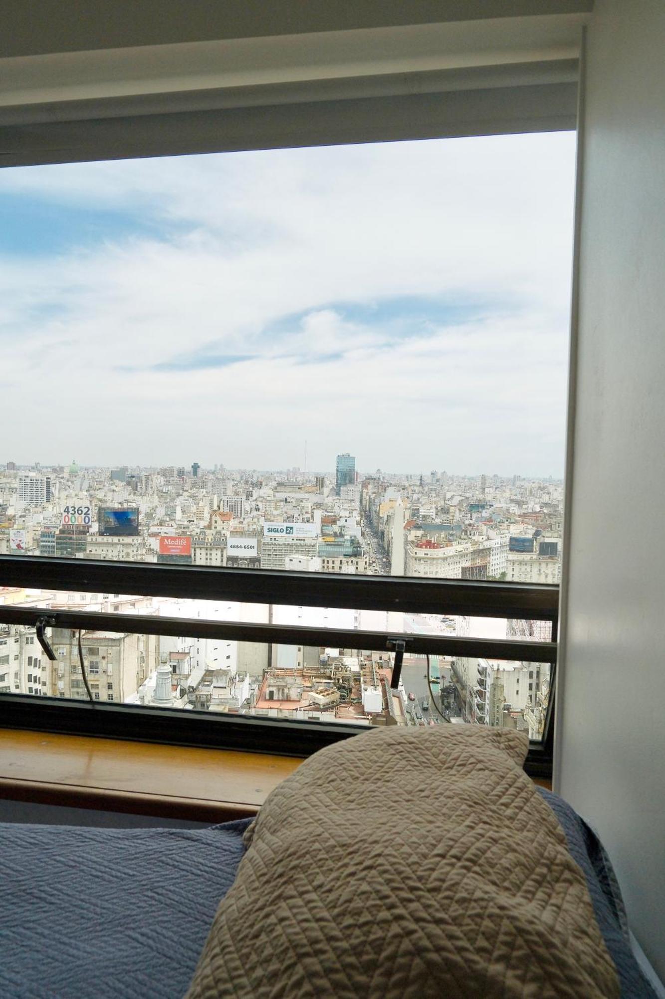 Que mejor vista del Obelisco piso 24 a la calle Corrientes Ciudad Autónoma de Ciudad Autónoma de Buenos Aires Exterior foto